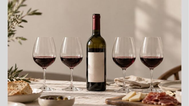 ¿Por qué una botella de vino parece poco entre cuatro y mucho entre dos?